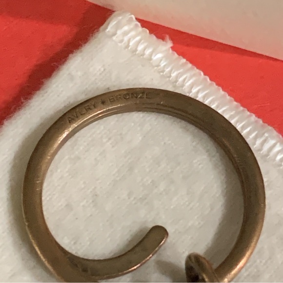 James Avery EXTREMELY RARE Bronze Serenity Prayer Key Chain - Picture 5 of 7